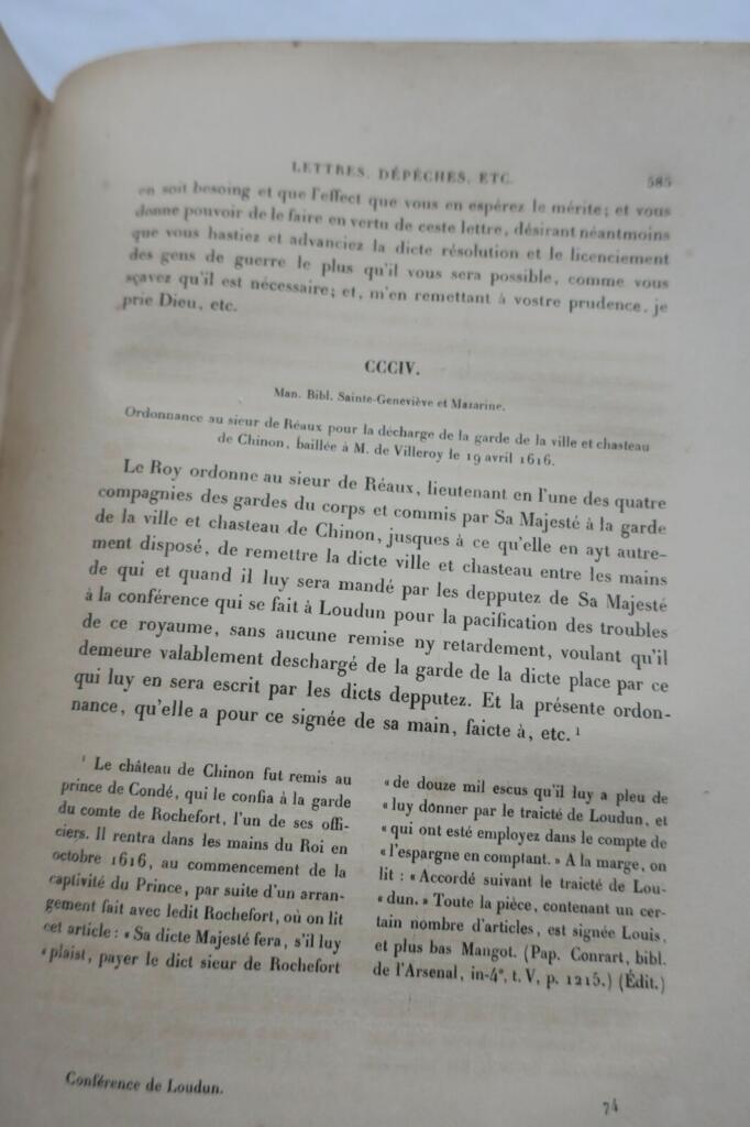 ルーダン会議に関する外交文書