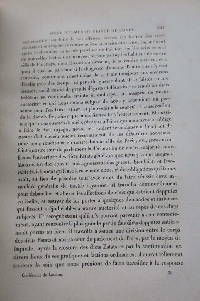 ルーダン会議に関する外交文書