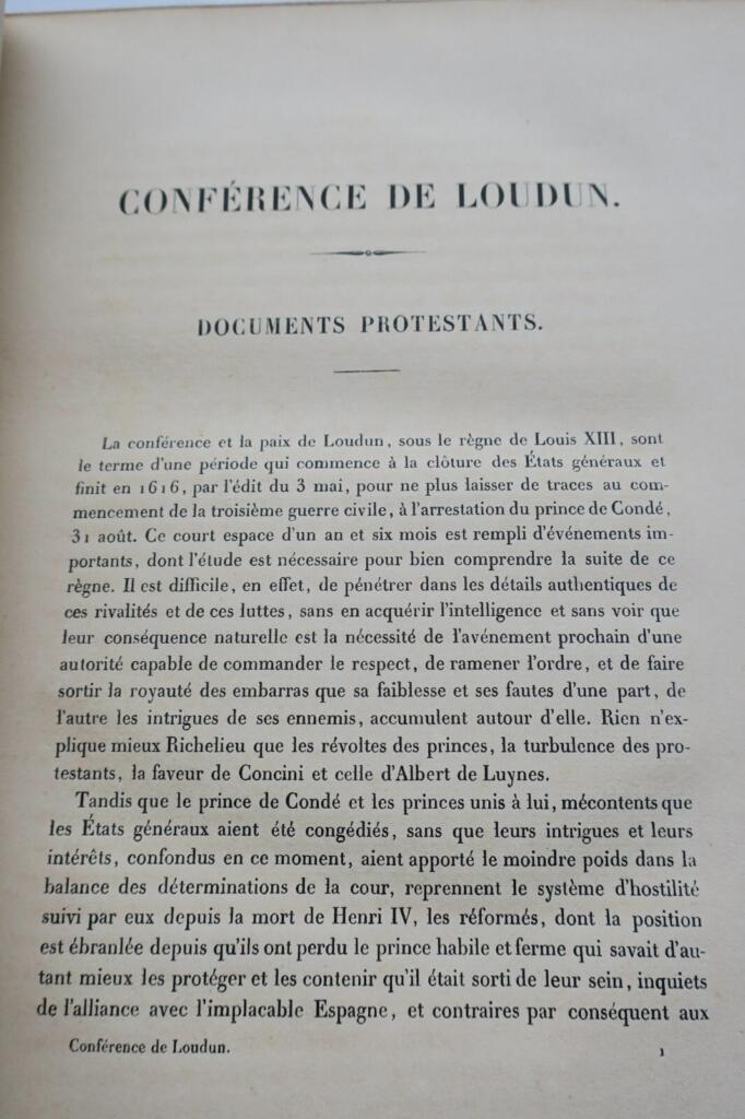 ルーダン会議に関する外交文書
