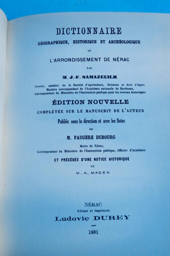 Geographical and Historical Dictionary