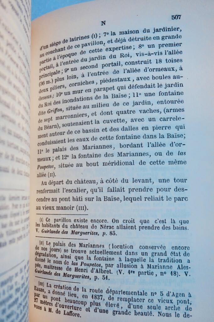 Geographic, historical and archaeological dictionary of Nérac district