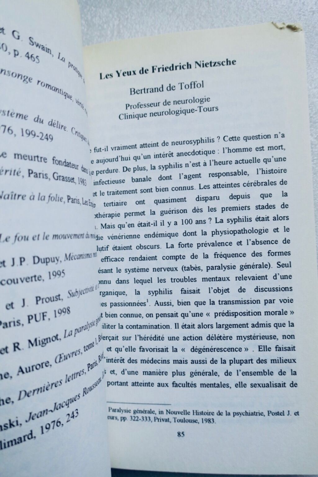 Nietzsche or the Great Health