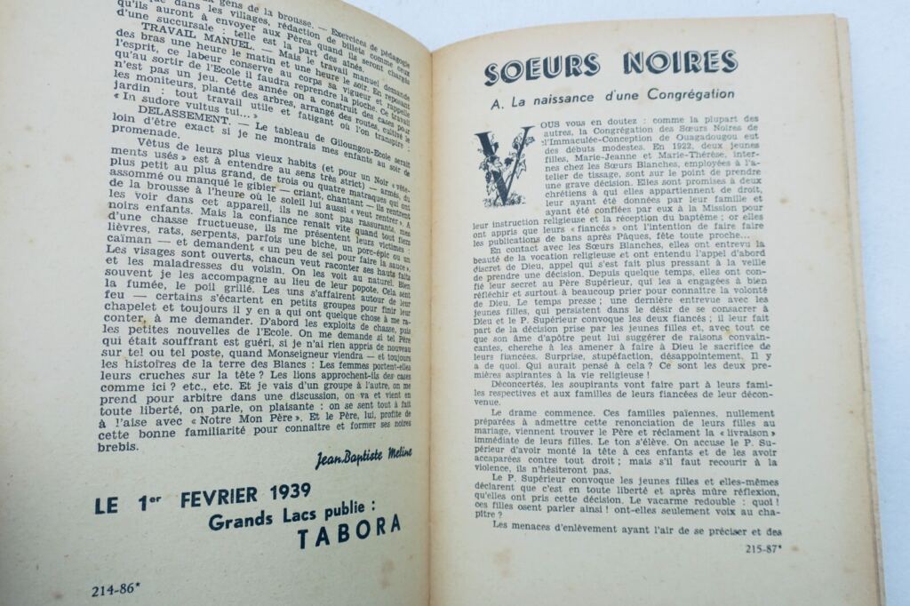 Niger Dans la boucle du Niger 1938