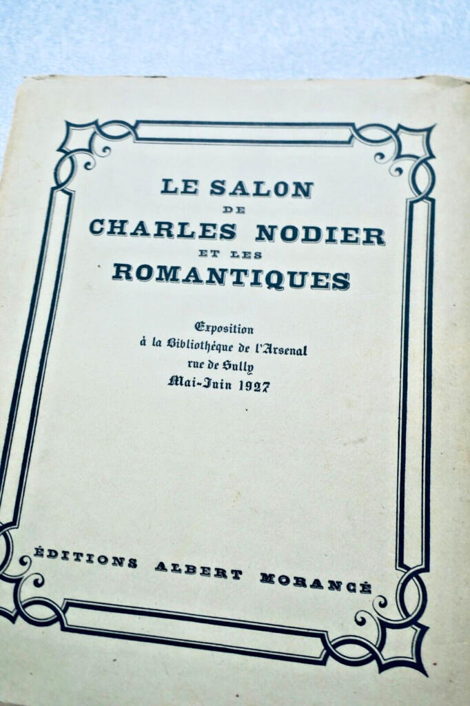 Charles Nodier's Salon: Romantic Circle Exhibition