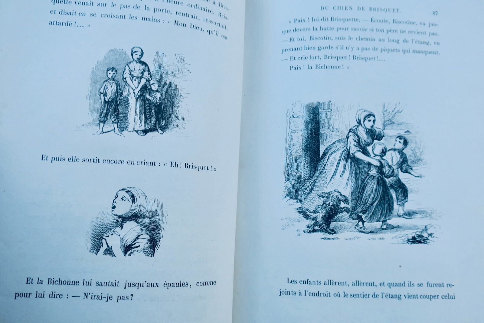 Nodier, Stahl, Feuillet Octave, Balzac.. Le nouveau magasin des enfant 1860 – Image 7