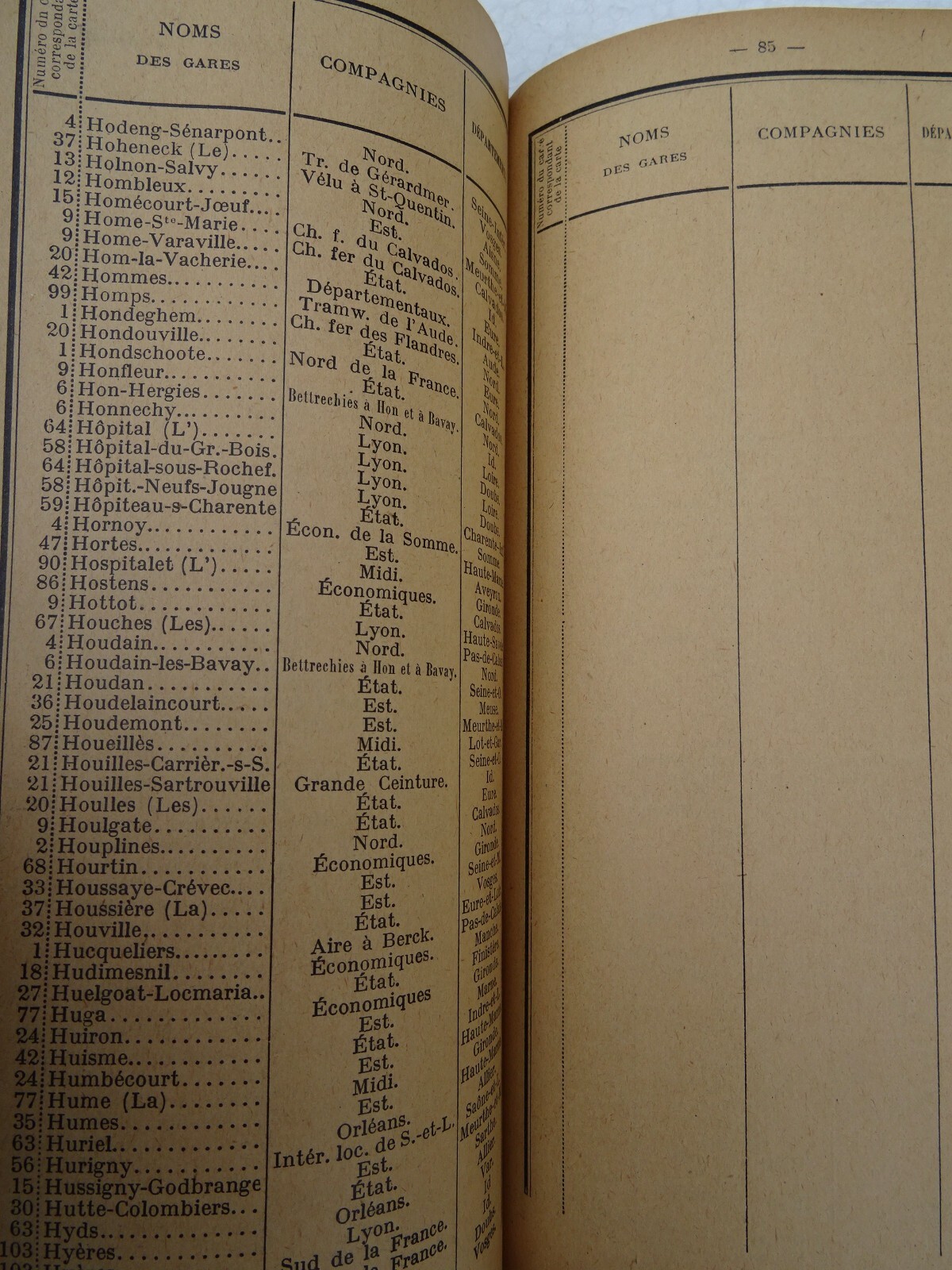フランスの駅に関するガイド<span class="lla-card-orig-wrap"><span class="lla-card-orig">❦ NOMENCLATURE DES GARES FRANCAISES A L’USAGE DES AGENTS CHARGES DU CLASSEMENT DES</span></span> - La Librairie Antique