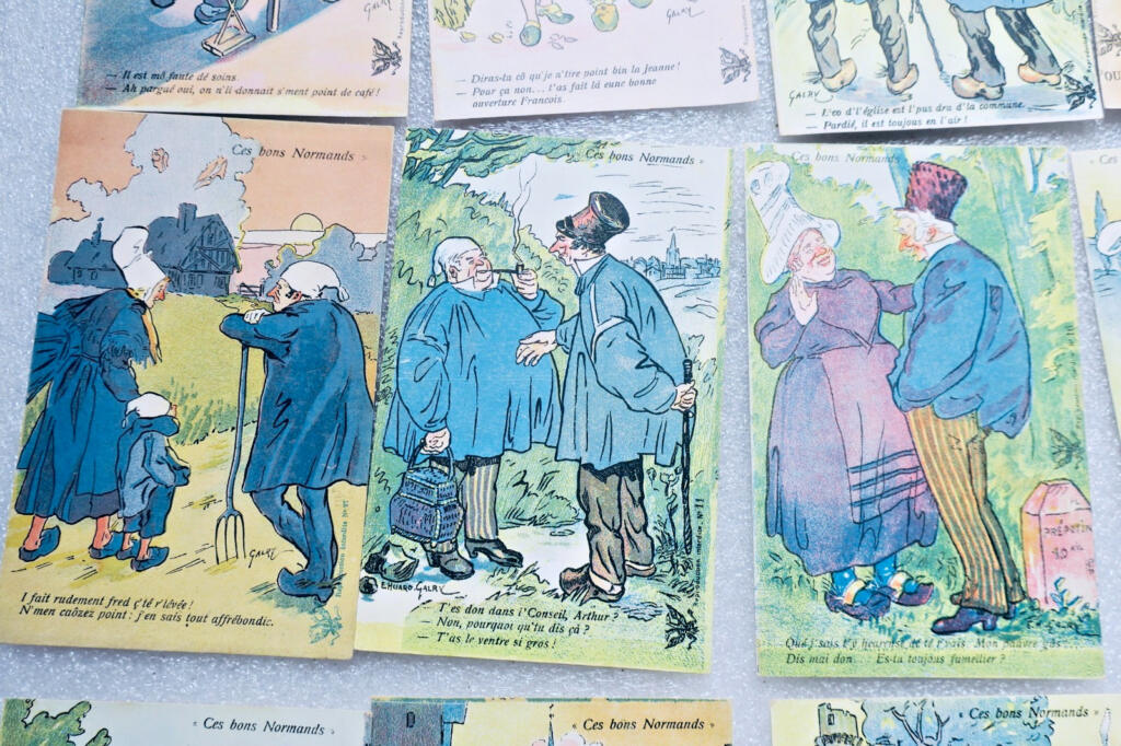 Normandy CES BONS NORMANDS 17 postcards