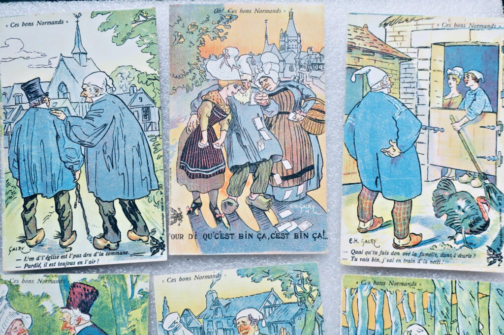 Normandy CES BONS NORMANDS 17 postcards