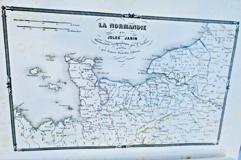 Normandie JANIN la normandie. Illust- par Morel-Fatio, Tellier, Gigoux Johannot