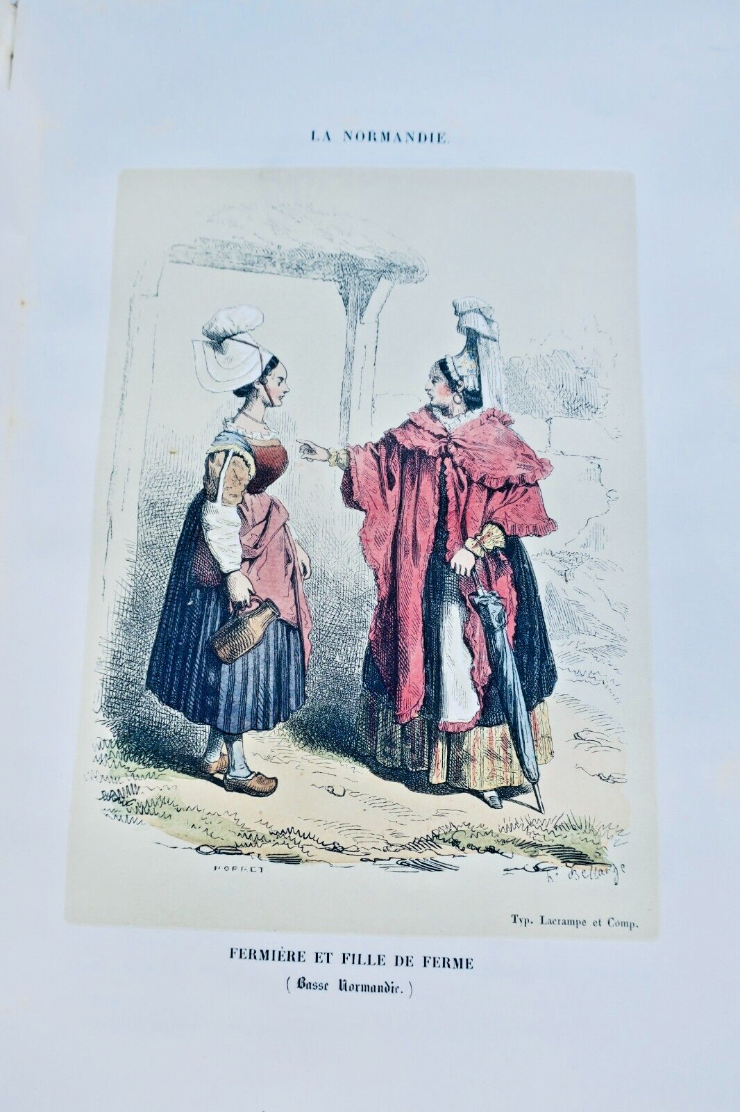 Normandie JANIN la normandie. Illust- par Morel-Fatio, Tellier, Gigoux Johannot – Image 3