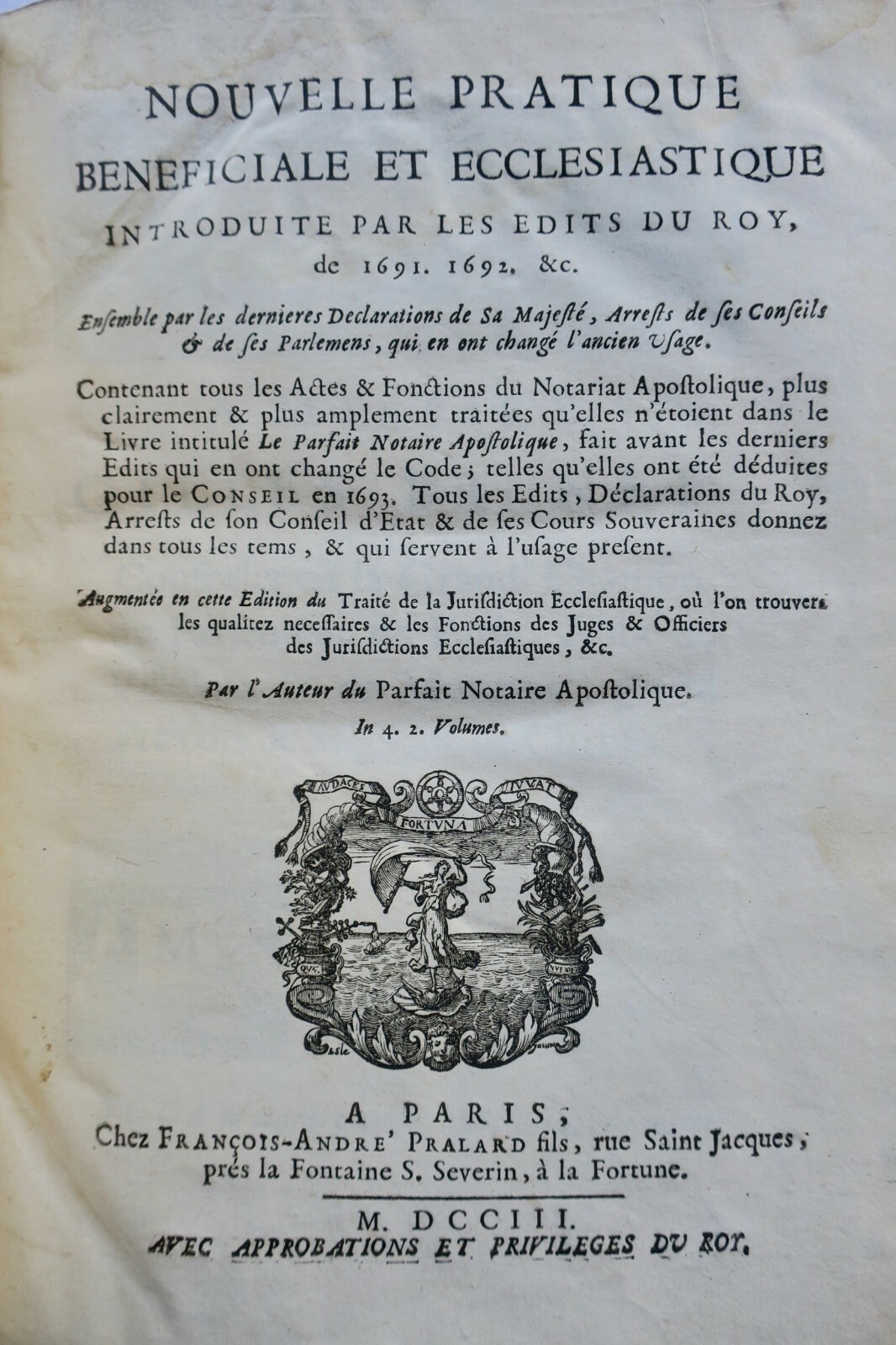 1691-1692年の王令による教会恩禄慣行 - Image 3