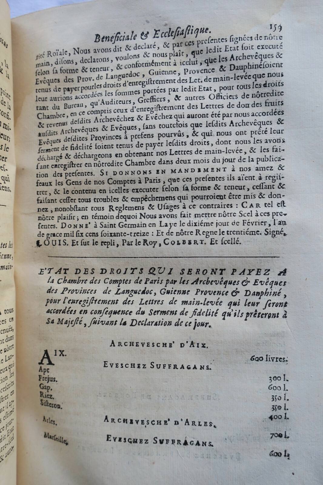 1691-1692年の王令による教会恩禄慣行 - Image 6