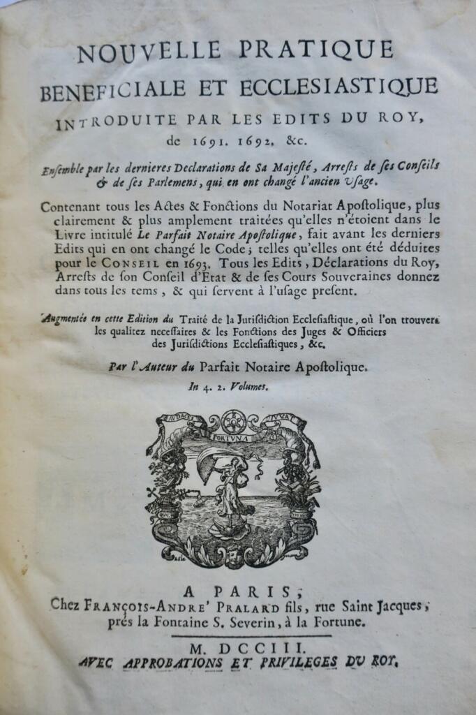 Notarial Practice: Beneficial and Ecclesiastical Law