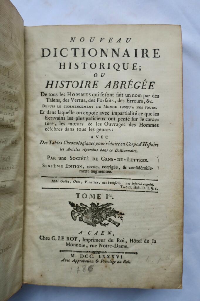 Historical dictionary of notable figures