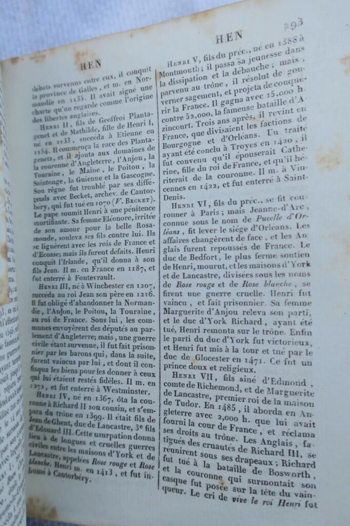 Biographical account up to 1823