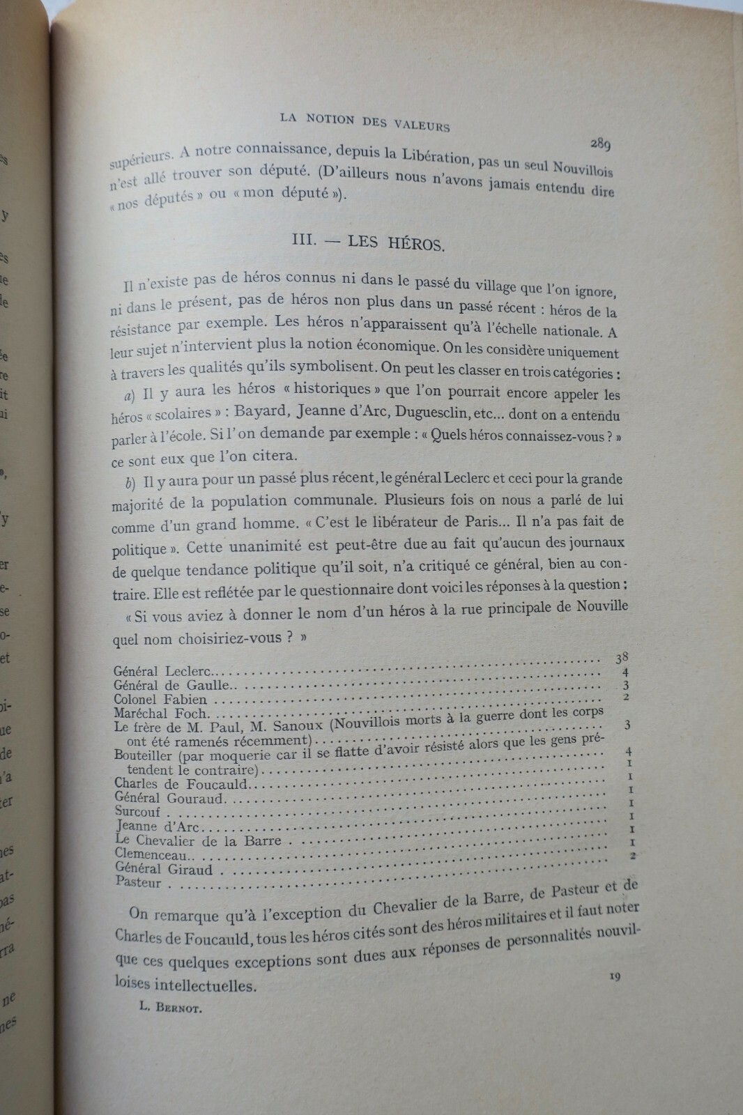 Ethnologische Studie eines französischen Dorfes<span class="lla-card-orig-wrap"><span class="lla-card-orig">❦ Nouville, un village francais 1953</span></span> - La Librairie Antique