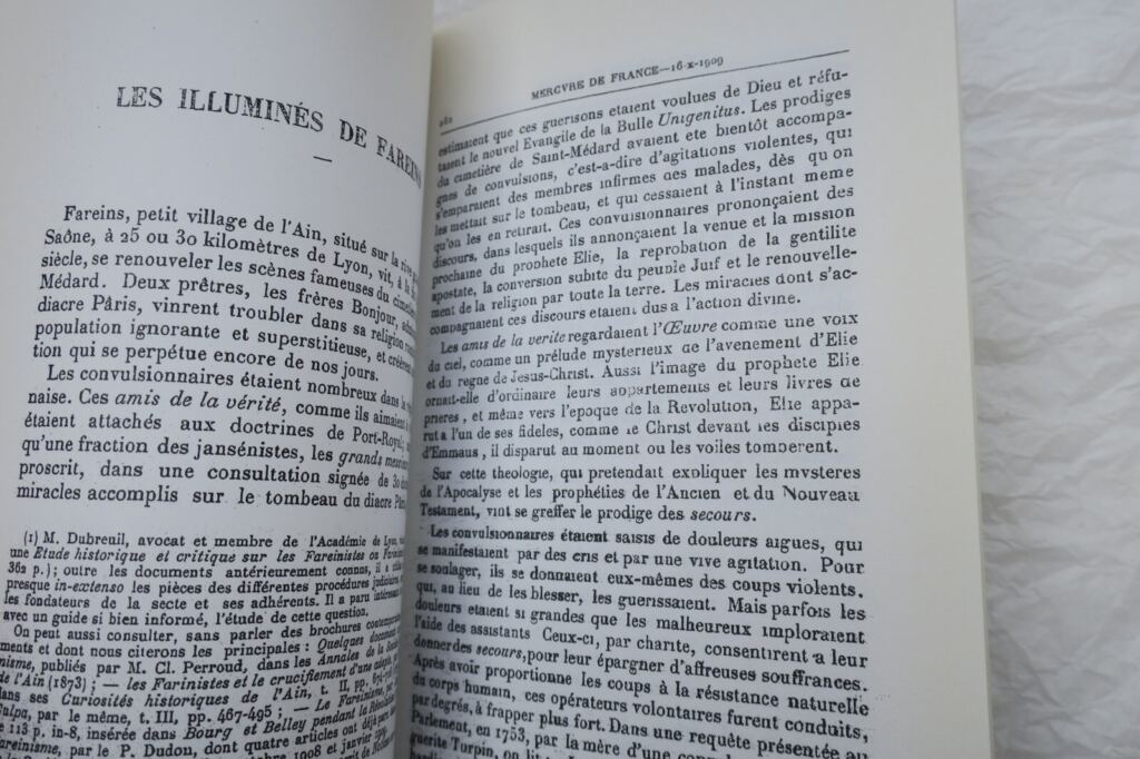 Occult Documents on Fareinists