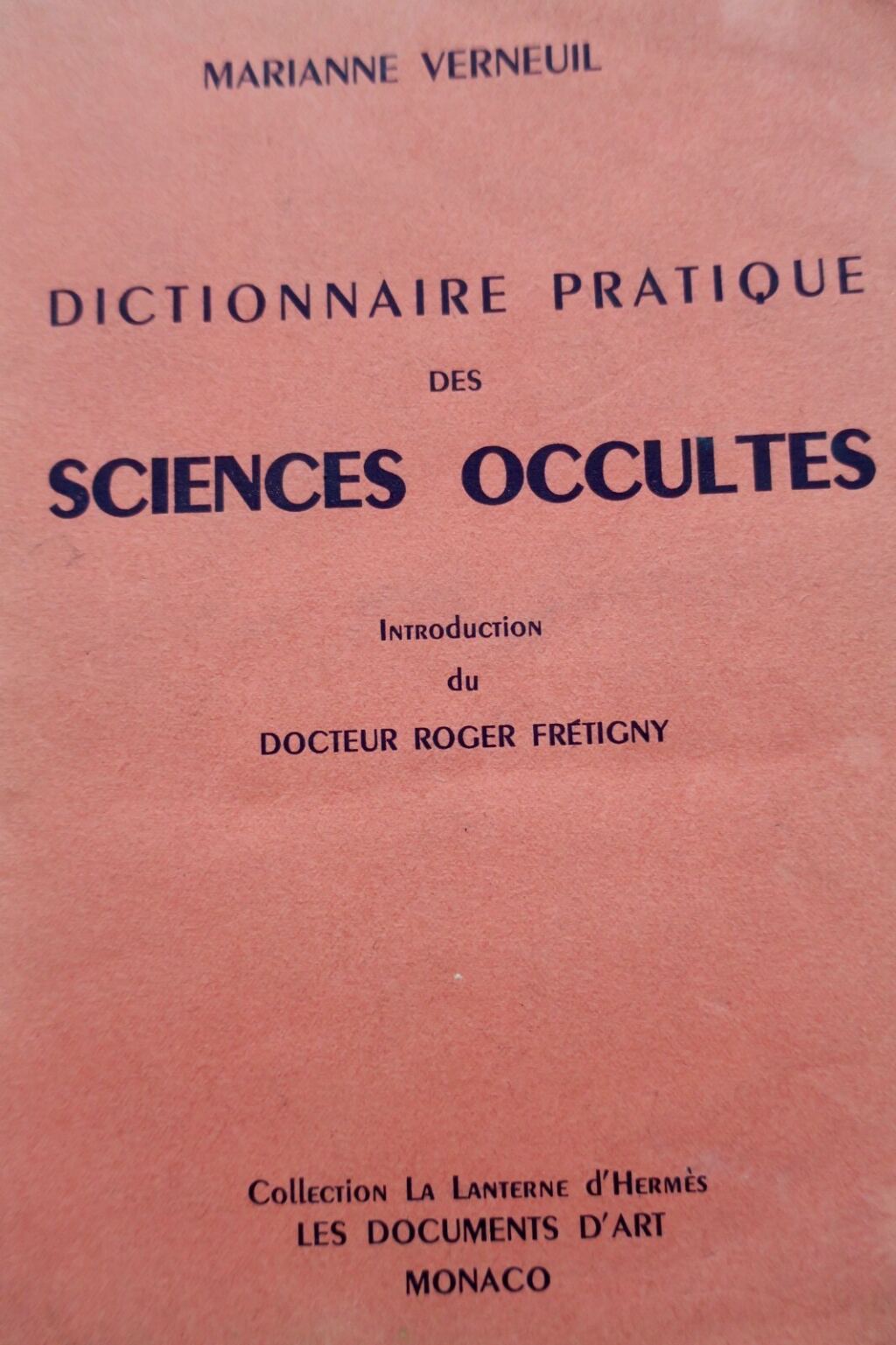 Practical Dictionary of Occult Sciences 1950
