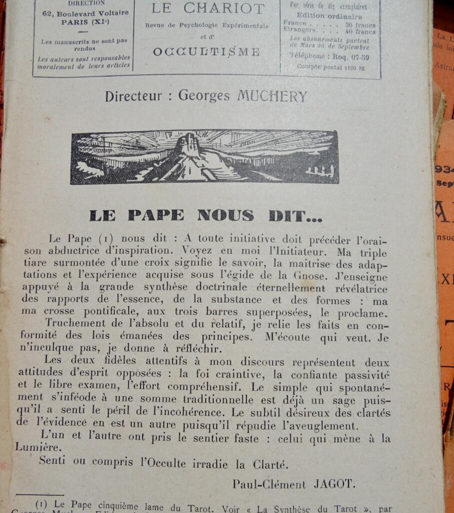 Monatliche Zeitschrift für okkulte Psychologie
