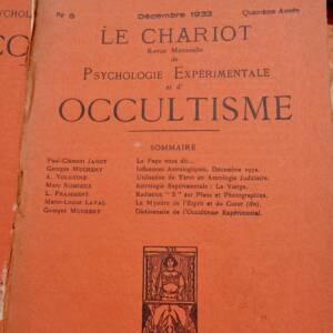 Monatliche Zeitschrift für okkulte Psychologie