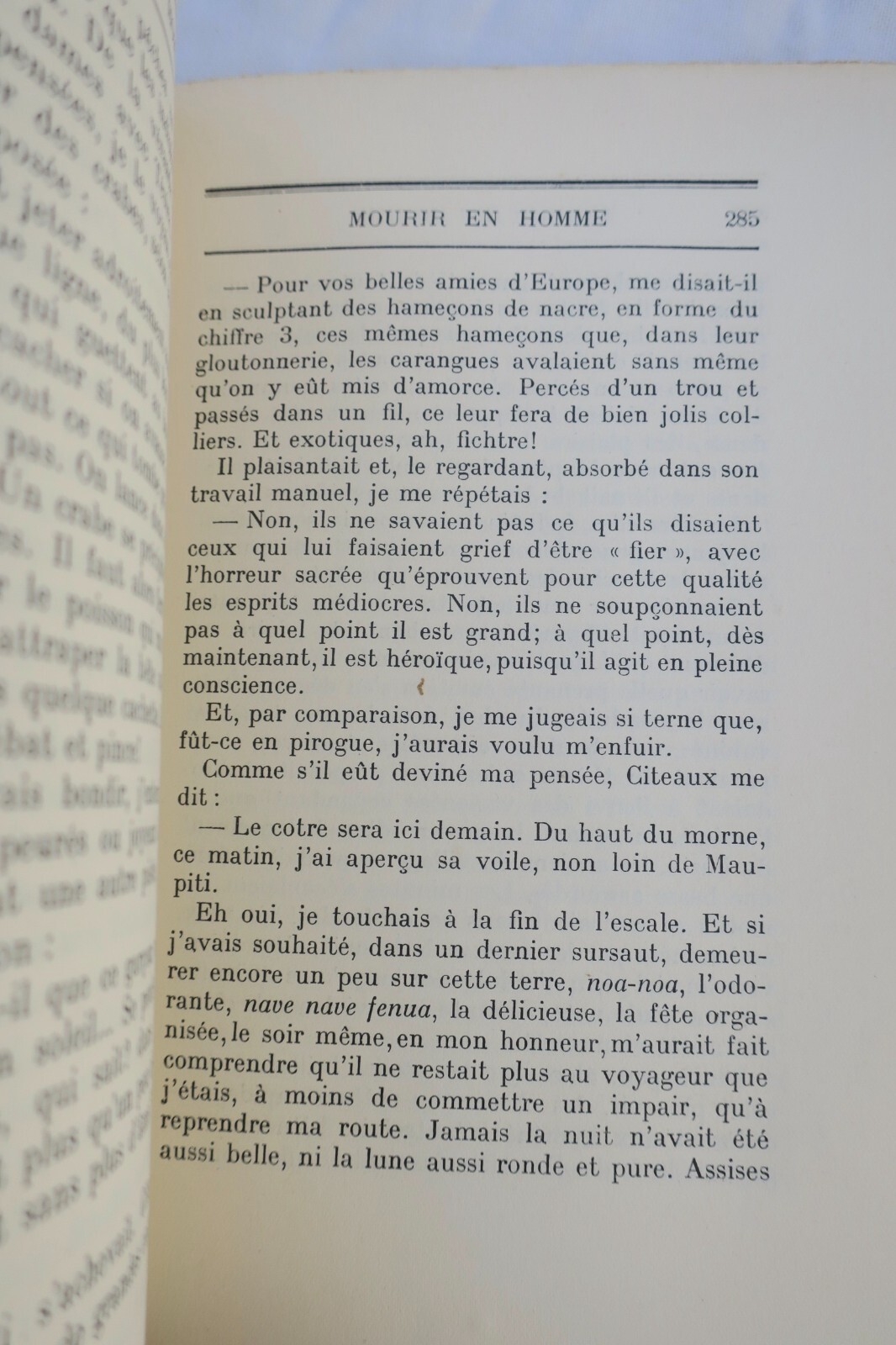 大洋洲探索与人类境况<span class="lla-card-orig-wrap"><span class="lla-card-orig">❦ océanie MOUSSET Paul Mourir en homme ( Kia mate toa)</span></span> - La Librairie Antique