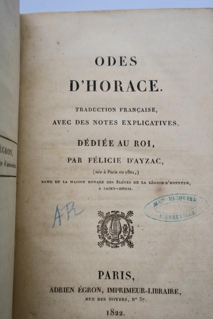 Lyrische Werke von Horaz