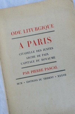 Liturgische Oden in Paris