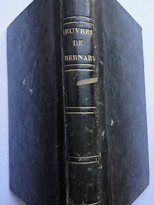 OEUVRES CHOISIES DE BERNARD 1816