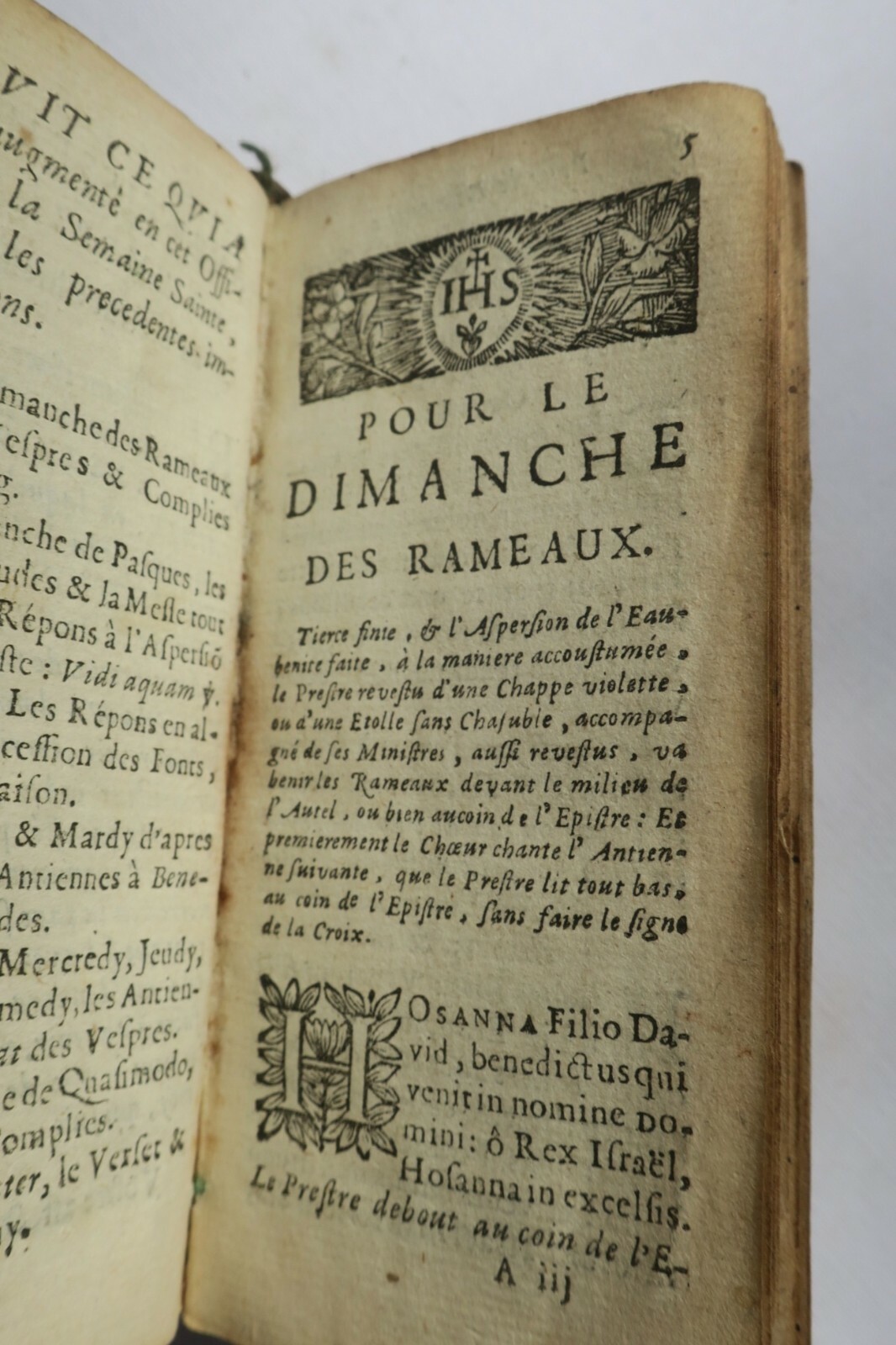Rare Holy Week Office Book - Image 4