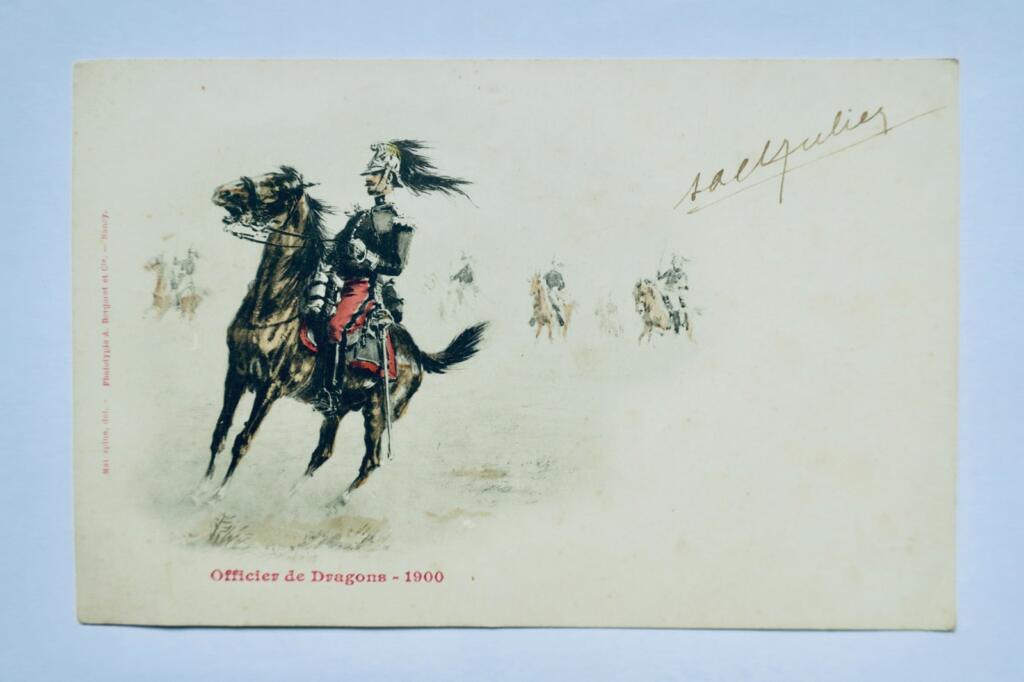 龙骑兵军官 1900年