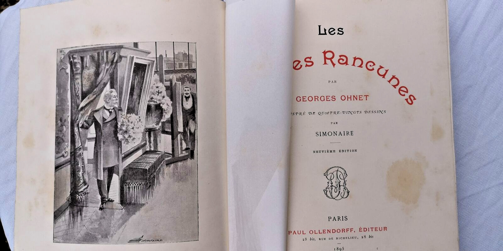 Ohnet Les Vielles Rancunes illustré par Simonaire – Image 5