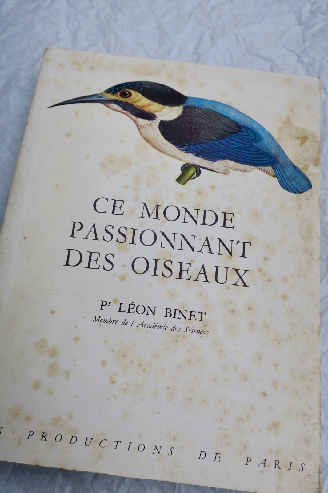 Faszinierende Welt der Vögel<span class="lla-card-orig-wrap"><span class="lla-card-orig">❦ Oiseaux Ce monde passionnant des oiseaux + dédicace</span></span> - La Librairie Antique
