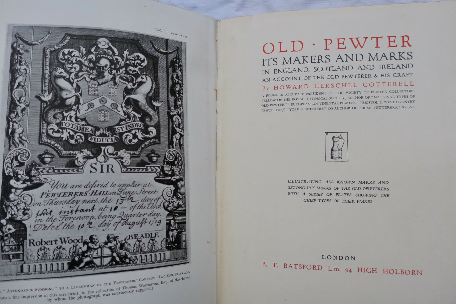 English, Scottish & Irish Pewter Makers and Marks - Image 8