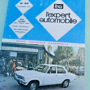 Opel ascona 1200S-1600S-1900S Lea-l'expert Automobile