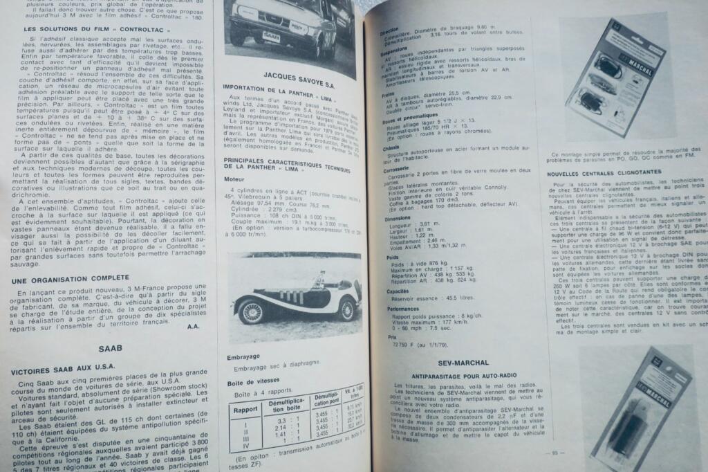 Opel Rekord D & Citroën Visa Super 5 comparison