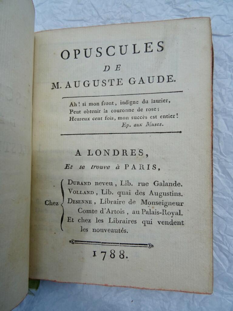 Seltene Werke von Auguste Gaude