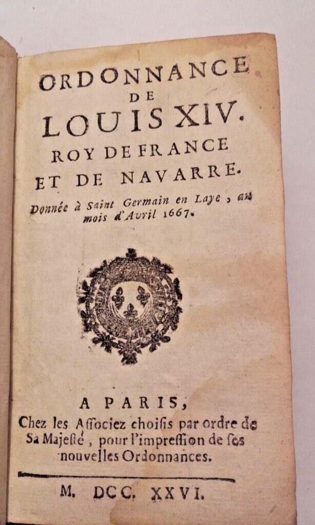 Dekret von Ludwig XIV., König von Frankreich
