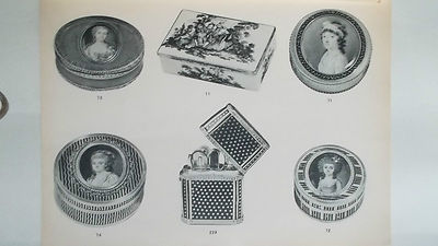 Schmuckwaren und Parfümeriegegenstände des 18. Jahrhunderts<span class="lla-card-orig-wrap"><span class="lla-card-orig">❦ orfèvrerie Objets de vitrine relatifs à la parfumerie principament au 18è siècle</span></span> - La Librairie Antique