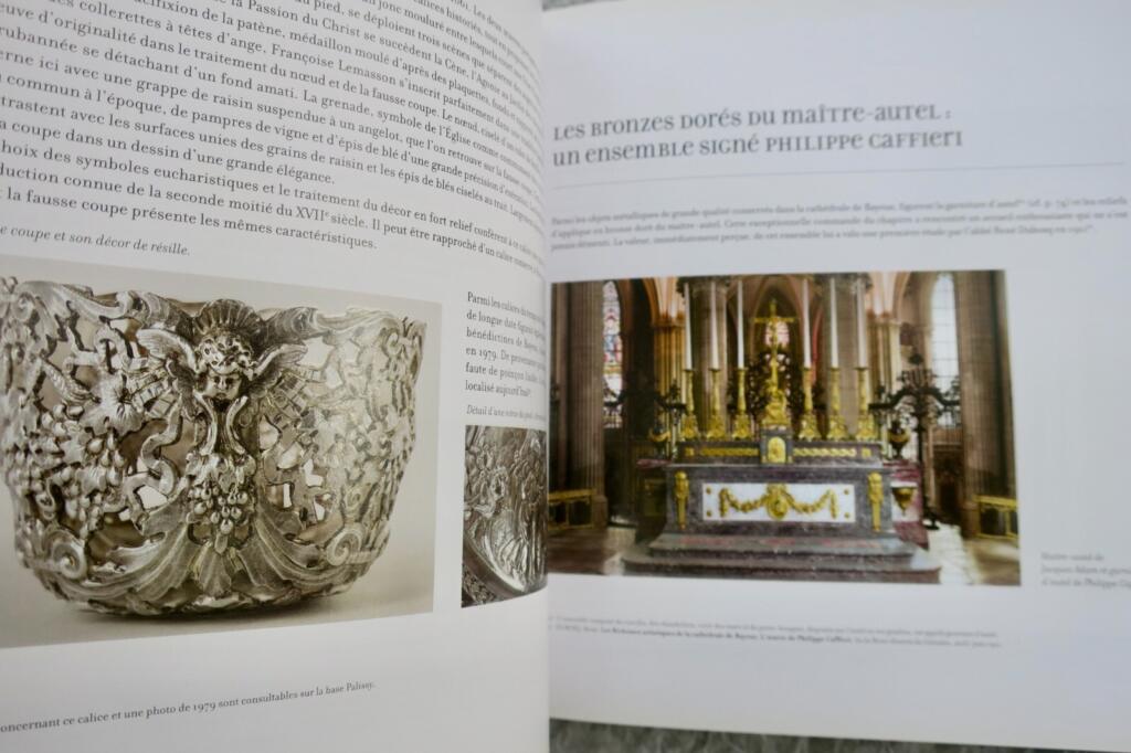 ORFEVRERIE TRESORS de la CATHEDRALE de BAYEUX RELIQUAIRE OSTENSOIR…