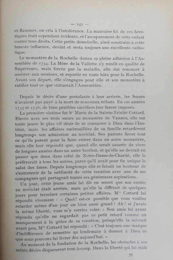 ORIGINES DE NOTRE-DAME-DE-CHARITE 1891