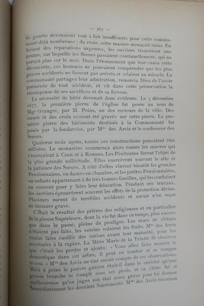 ORIGINES DE NOTRE-DAME-DE-CHARITE 1891