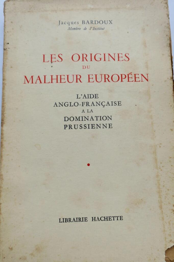 Ursprünge des europäischen Unglücks