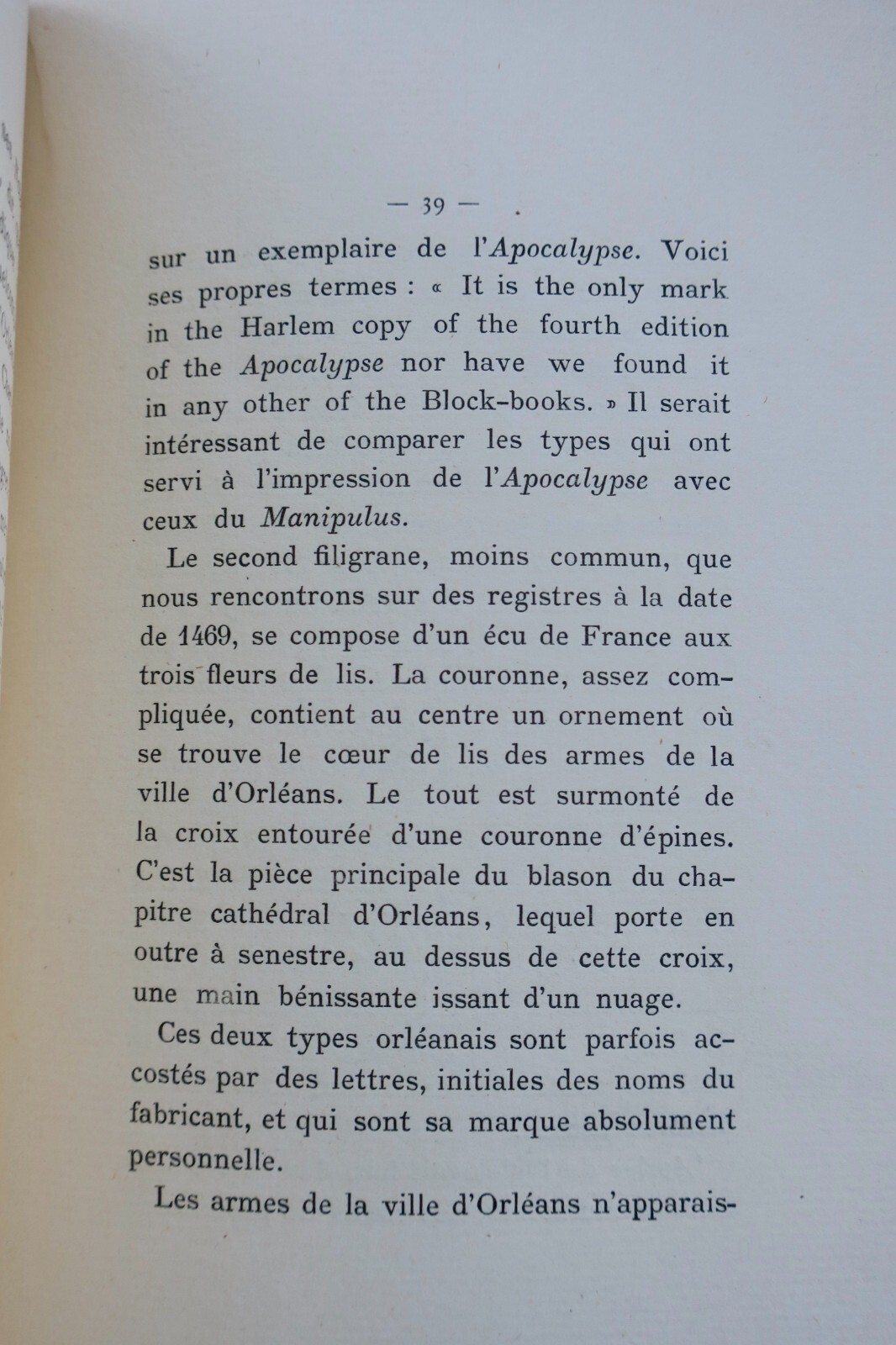 Frühe Druckkunst in Orléans<span class="lla-card-orig-wrap"><span class="lla-card-orig">❦ Orléans LES DEBUTS DE L’IMPRIMERIE A ORLEANS 1884</span></span> - La Librairie Antique