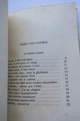 Heavy Heart followed by Seven Elegies