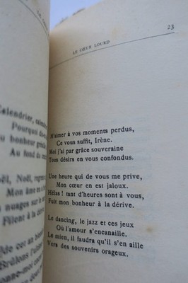 Heavy Heart followed by Seven Elegies