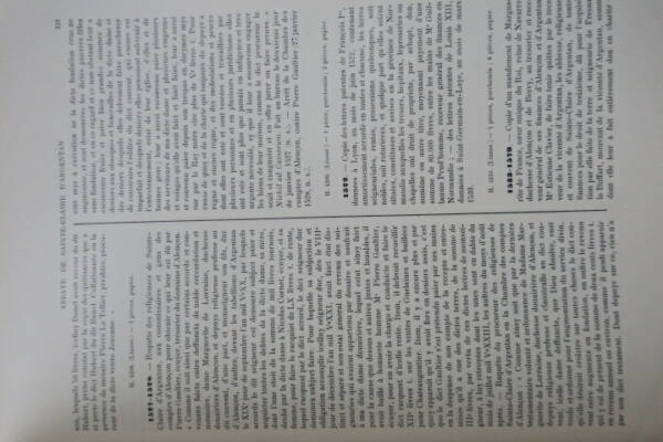 Zusammenfassung des Archivinventars vor 1790
