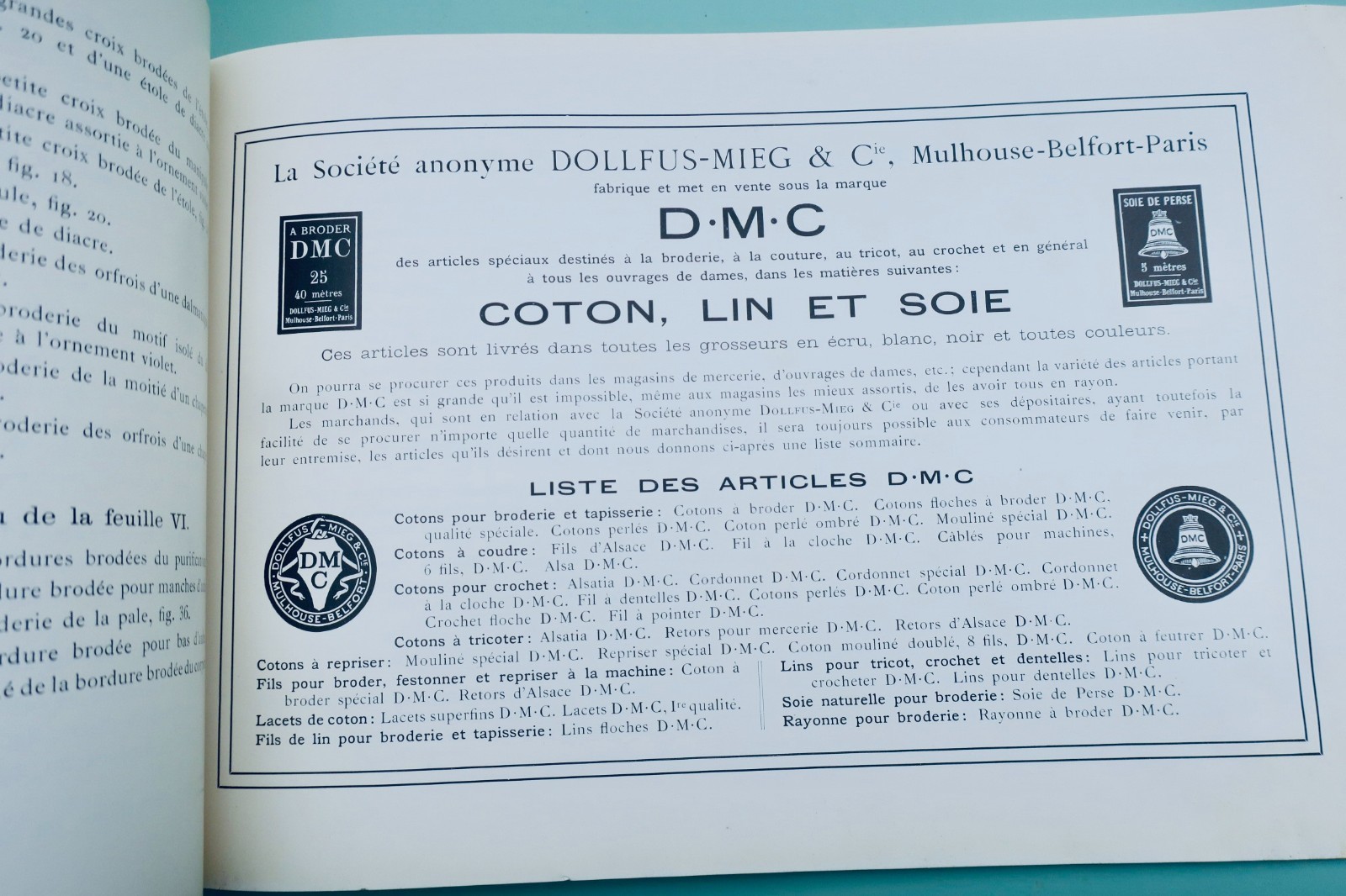 ornements et lingerie d'église Dillmont – Image 9