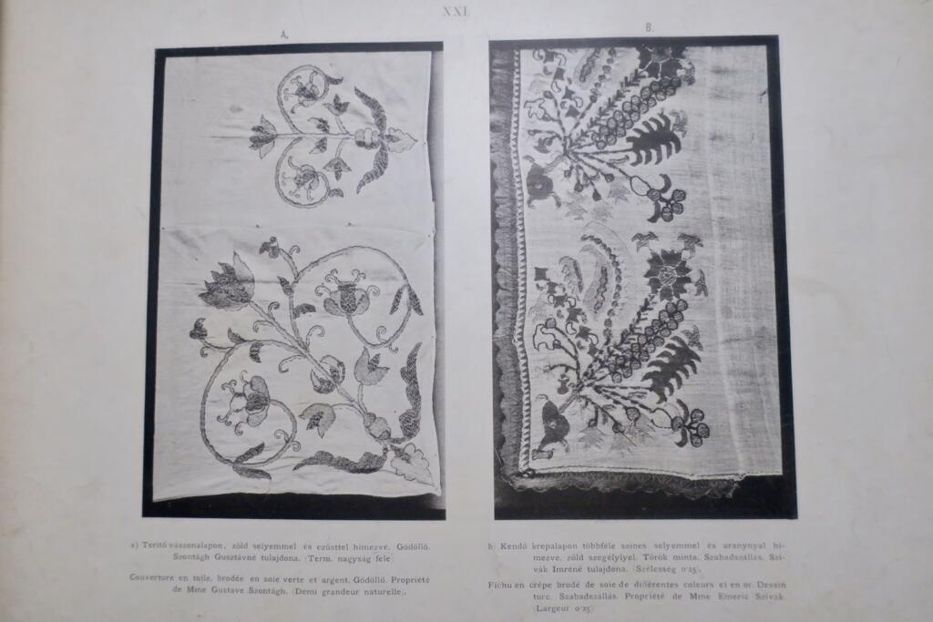 ornements remarquables de l’exposition hongroise industrielle des ouvrages de…