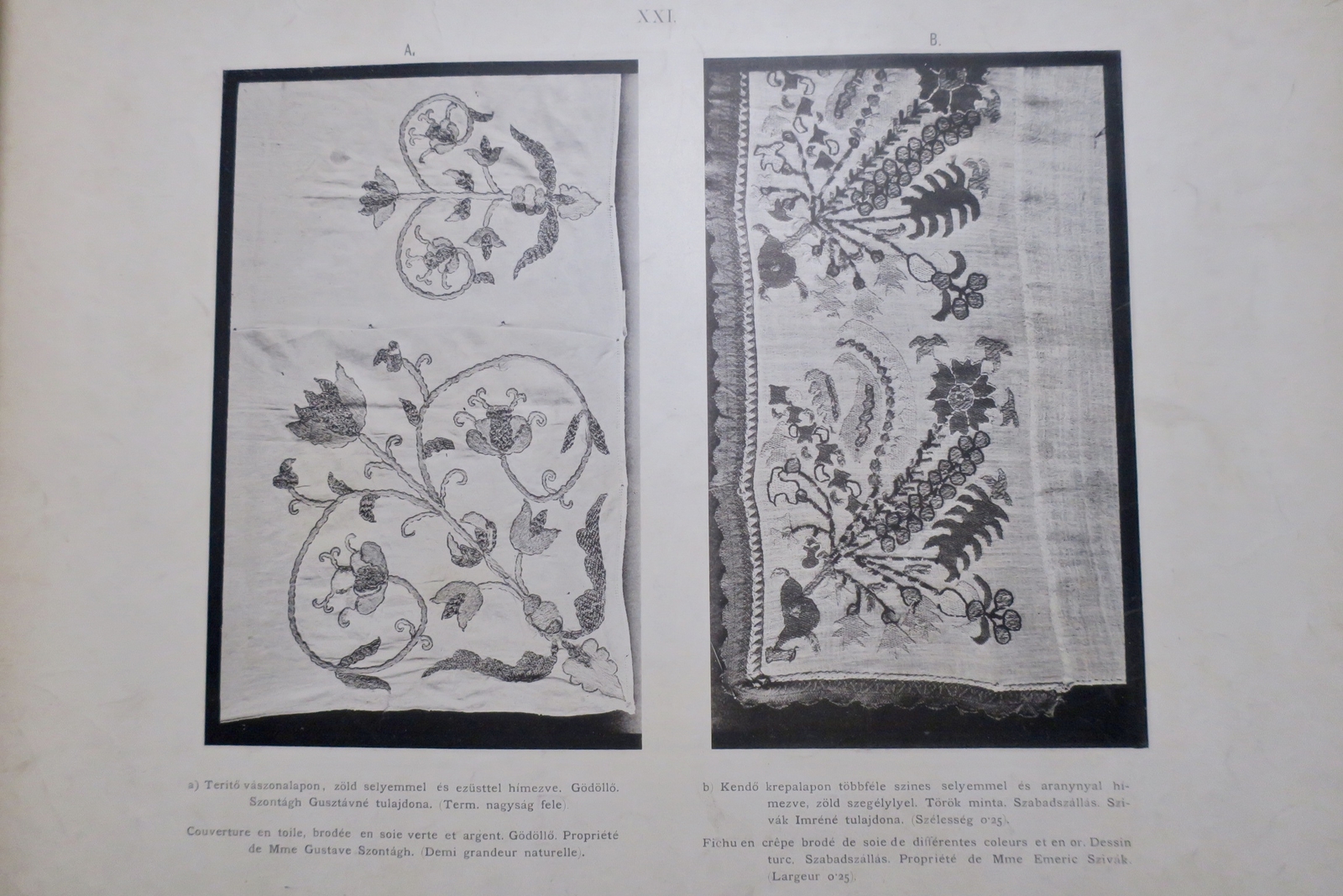 ornements remarquables de l'exposition hongroise industrielle des ouvrages de... – Image 11