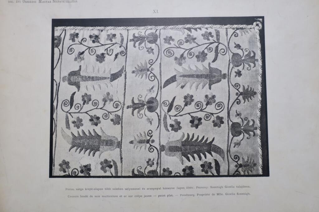 ornements remarquables de l’exposition hongroise industrielle des ouvrages de…
